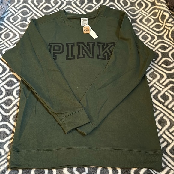 PINK Victoria's Secret Sweaters - PINK Victoria’s Secret Womens Crewneck Sweater Small